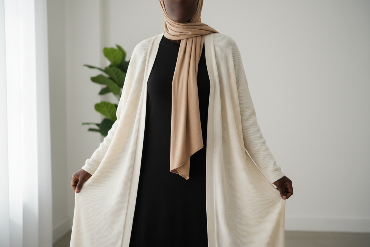 Black Sleeveless Dress Layered Look